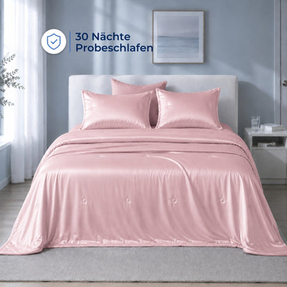 Nachtbrise™ – Kühlende Bettdecke für heiße Sommernächte